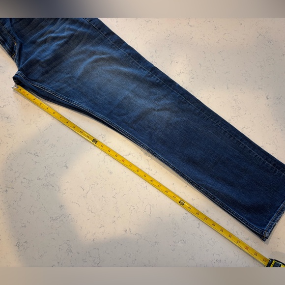 Hudson Men’s Byron Slim Straight Denim Jeans size 36 with 33” inseam like new - Picture 11 of 14